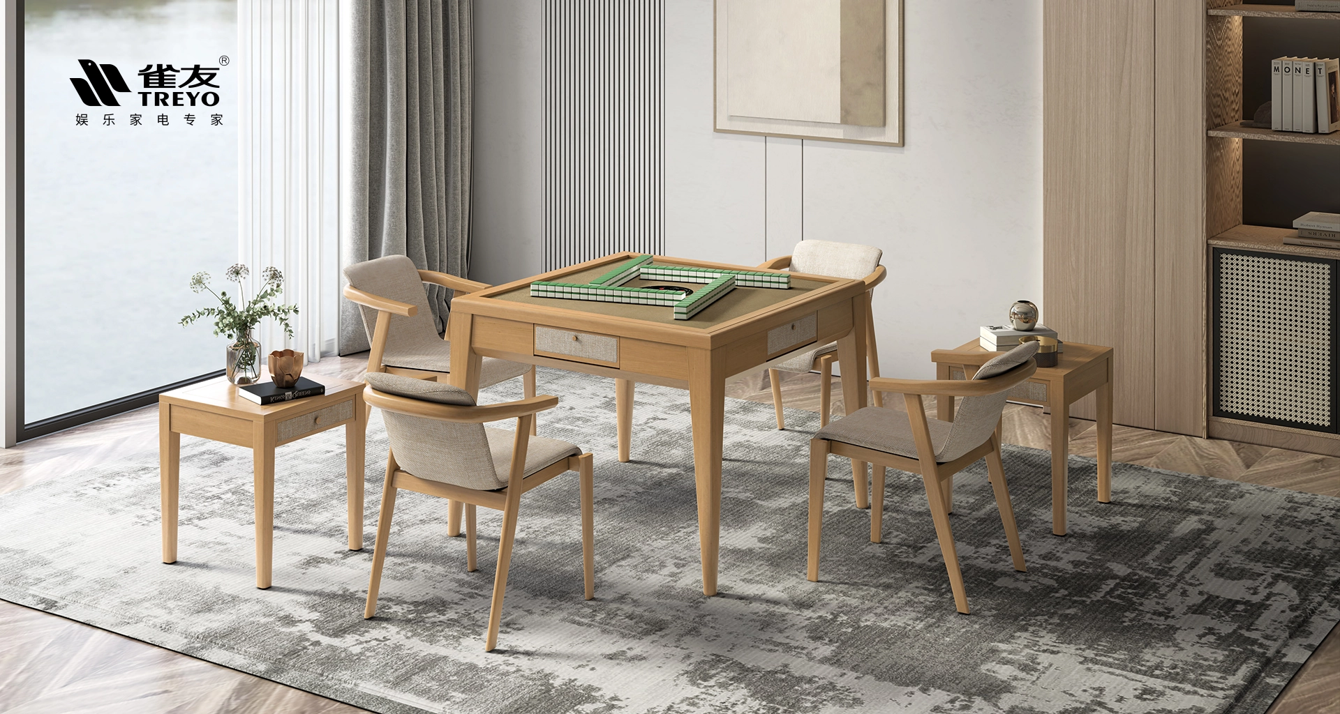 Full set with tea table