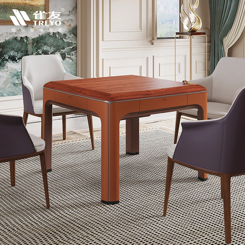Dark Brown With Chairs